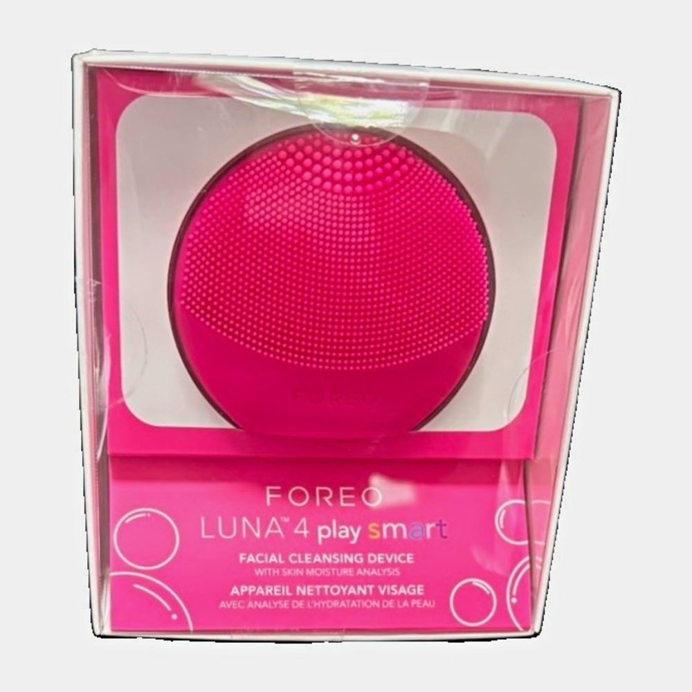 FOREO LUNA 4 play smart Facial Cleansing Device Pink, Moisture Analysis